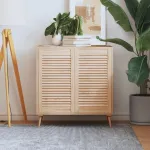 Uși de dulap design lambriu, 2 buc., 69x39,4 cm, lemn masiv pin GartenMobel Dekor