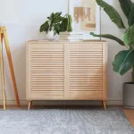 Uși de dulap design lambriu, 2 buc., 69x49,4 cm, lemn masiv pin GartenMobel Dekor