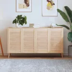 Uși de dulap design lambriu, 4 buc., 69x39,4 cm, lemn masiv pin GartenMobel Dekor