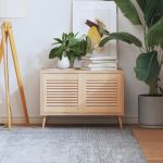 Uși de dulap design lambriu 2 buc. 39,5x39,4 cm lemn masiv pin GartenMobel Dekor