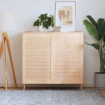 Uși de dulap design lambriu 2 buc. 99,3x59,4 cm lemn masiv pin GartenMobel Dekor