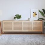 Uși de dulap design lambriu 4 buc. 61,5x59,4 cm lemn masiv pin GartenMobel Dekor