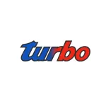 Abtibild Turbo auto 50x13,5 cm albastru-rosu, autocolant rezistent pentru exterior/interior