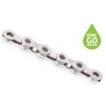 Lant KMC X12 Waxed Silver – 12 viteze, 1/2 X 11/128, 126 zale, Argintiu Ultimate FactoryBikes