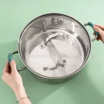 Set 8 suporturi din silicon pentru vase fierbinti Pancho, Leziter