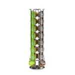 Suport capsule cafea Leziter, rotativ, cromat, 32 locuri