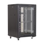 Rack podea 18U 19'' 600x600'negru - ASYTECH Networking ASY-18U-6060E SafetyGuard Surveillance