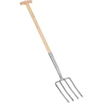 Furcă de grădină Strend Pro Premium din inox, 56x7,5x118 cm