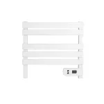 Uscător electric de prosoape Leziter 150W alb, cu afișaj LED