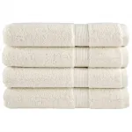Prosoape de saună premium SOLUND 4 buc. crem 80x200 cm 600 gsm GartenMobel Dekor