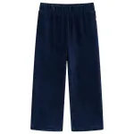 Pantaloni de copii din velur, bleumarin, 116 GartenMobel Dekor