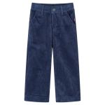 Pantaloni de copii din velur, bleumarin, 92 GartenMobel Dekor
