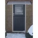 Copertină Argintiu Plastic GartenMobel Dekor