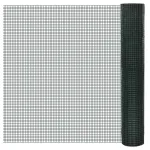 Plasă de sârmă găini, verde, 1 x 25 m, oțel galvanizat GartenMobel Dekor