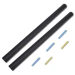 Autocolant de perete tip tablă, 0,6 x 2 m, 2 role, cu cretă GartenMobel Dekor