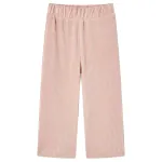 Pantaloni de copii din velur, roz, 128 GartenMobel Dekor