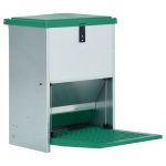 Dozator automat de hrană pentru păsări de curte cu banda 12 kg GartenMobel Dekor