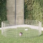 Adăpost pentru animale cu 12 panouri, 54x60 cm, fier galvanizat GartenMobel Dekor