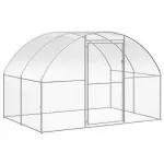 Volieră de păsări pentru exterior, 3x2x2 m, oțel galvanizat GartenMobel Dekor