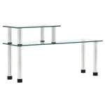 Raft de bucătărie, transparent, 45x16x26 cm, sticlă securizată GartenMobel Dekor