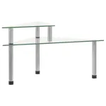 Raft de bucătărie transparent, 49,5x35x19 cm, sticlă securizată GartenMobel Dekor