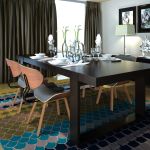 Scaune de bucătărie, 4 buc, crem, lemn curbat & piele ecologică GartenMobel Dekor