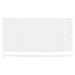 Coliere plastic EXTREME 4,8 × 150 mm, alb, 100 buc. NEO TOOLS 01-657 HardWork ToolsRange