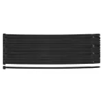 Coliere plastic EXTREME 4,8 × 200 mm, negru, 100 buc. NEO TOOLS 01-633 HardWork ToolsRange