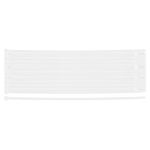 Coliere plastic EXTREME 4,8 × 200 mm, alb, 100 buc. NEO TOOLS 01-659 HardWork ToolsRange