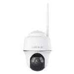 Camera IP Rotativa Wireless Reolink, 4K 8MP, Detectie persoana/vehicul, IR 10m, Lumina Alba, Microfon, Difuzor, Alerte audio, Baterie - ARGUS SERIES B440 SafetyGuard Surveillance