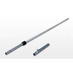 Maner telescopic Masalta H076 pentru nivelare beton, extensie 2,4-4,8 m