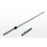 Maner telescopic Masalta H076 pentru nivelare beton, extensie 2,4-4,8 m