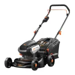 Masina de tuns gazon Redback E142C cu acumulator 40V, 42 cm, 40L, solo