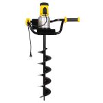 Burghiu de pământ electric Texas EA1200, 1200W, cu burghiu 150 mm inclus