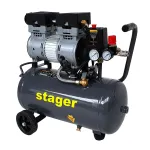 Compresor de aer silențios Stager HM0.75JW/24, 24L, 8 bari, 135 L/min