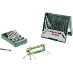 Set Bosch cu 15 burghie, 25 biti si unealta Hex pentru bricolaj