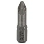 Set 25 biti Bosch PZ2, 25 mm, 1/4 inch, din otel, pentru insurubare