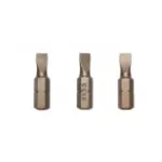 Set 3 biti Bosch 1.2x6.5 mm, prindere 1/4, pentru insurubare precisa