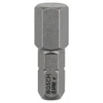 Set 3 biti Bosch HEX 8 Extra Hard, 25 mm, prindere 1/4 inch