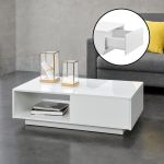 Couchtisch Biskra 95x55x31 cm Weiß en.casa