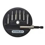 Set 6 biti Torx Stanley 25 mm cu adaptor magnetic 1/4 si cutie