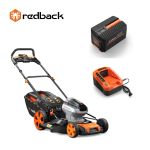 Masina de tuns gazon pe acumulator Redback 457 mm, 40V, 4Ah, cu incarcator