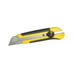 Cutter Stanley DynaGrip cu lamă segmentată 25 mm, 180 mm