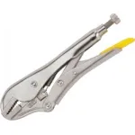 Clește autoblocant Stanley cu vârf drept, 225 mm, reglaj precis