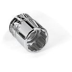 Cheie tubulară Stanley 1/2, profil 12 puncte, 7/8 inch