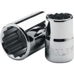 Cheie tubulară Stanley 23 mm, 12 puncte, prindere 3/4 pentru uz profesional