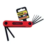 Set 7 chei imbus pliabile Stanley, 1.5-6 mm, otel aliat