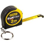 Ruleta breloc Stanley FatMax 2 m x 13 mm, compacta si rezistenta