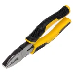 Cleste combinat Stanley Dynagrip 180 mm, maner cauciucat ergonomic