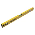 Nivela clasică Stanley 80 cm cu fiolă centrală încastrată și capace moi